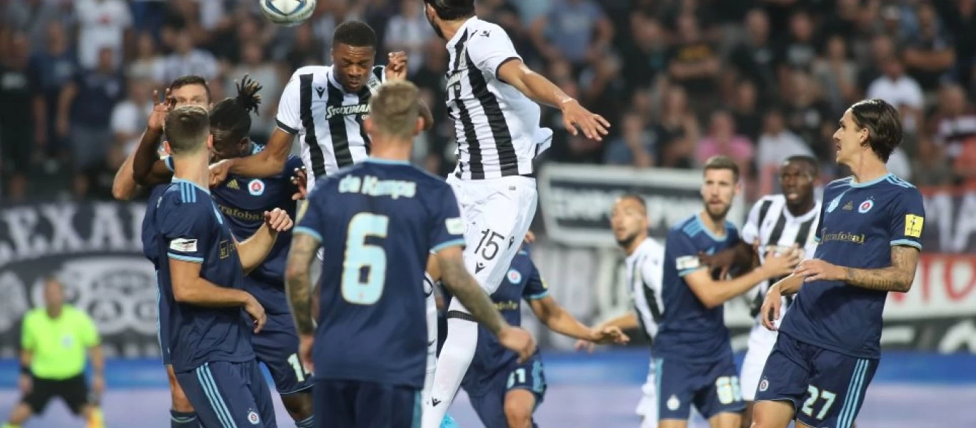 ΠΑΟΚ-Σλόβαν 3-2 - Εκτός ομίλων Europa League ο «Δικέφαλος»